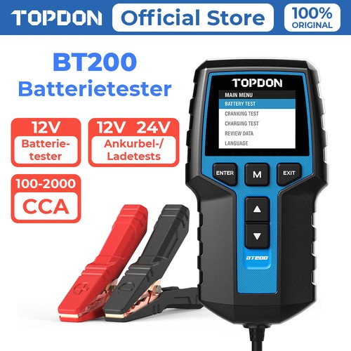 Topdon bt200 testeur - topdon, de