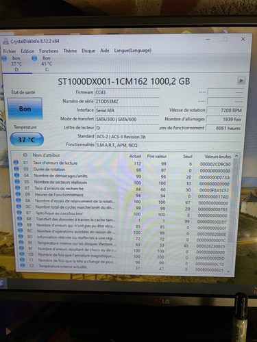 Seagate sshd 1to st1000dx001 - sshd,