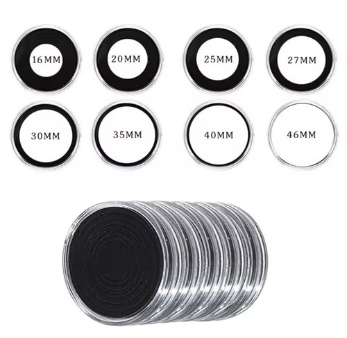 Capsules monnaie 46mm lot - capsules,