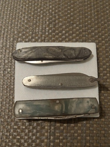 Lot couteaux suisses vintage - lot,