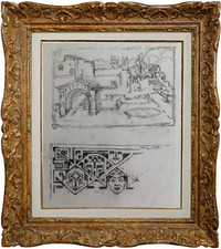 HENRI LAFFITE (1885-1977) ELEVE DE RODIN - PROJET DE SCULPTURES 1970 (880)