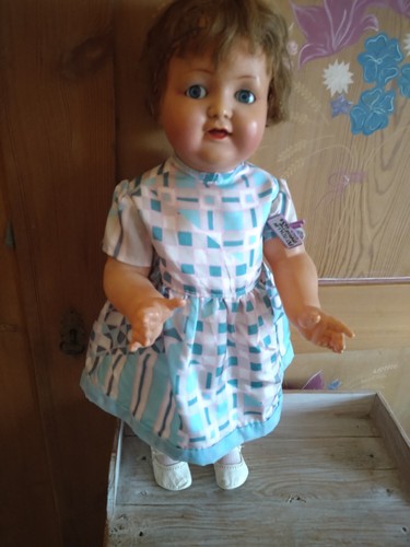 Poupée ancienne parisette - poupée,