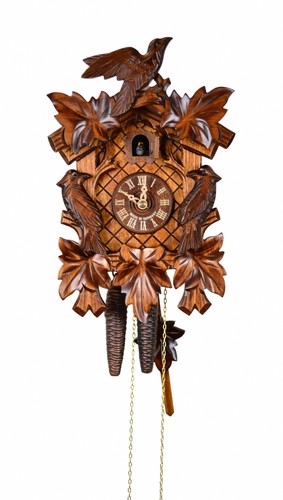 Pendule coucou feuilles - 5,