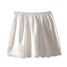 Femme Coton Jupon Jupe