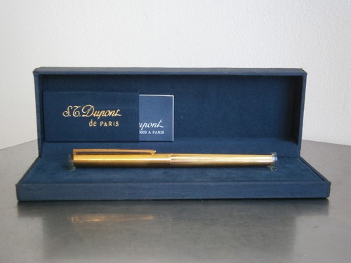 Stylo dupont argent - st,