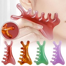 Peigne de massage multifonctionnel 4 en 1 pour la tête, peigne méridien et  E5O2