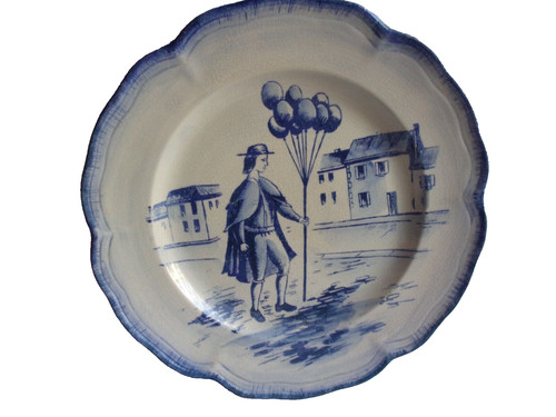 Assiette faïence france - assiette,