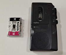 SANYO TRC-520M Talk-Book Microcassette Recorder + 1 Micro Cassette Dictaphone