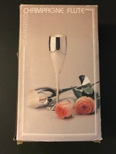 Silver Plated Champagne Flutes