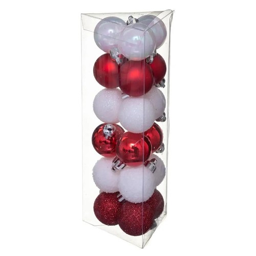 Lot boules de - 18, noël