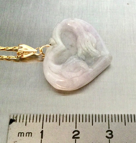 Beau pendentif cœur - beau, or