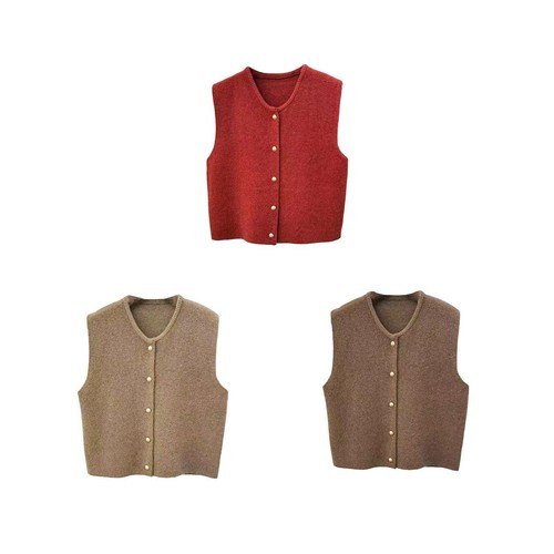 Gilet tricot pour femme - en,