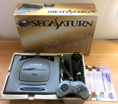 Console sega saturn complète - console,