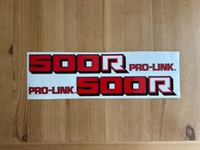 Honda CR 500 1984 stickers