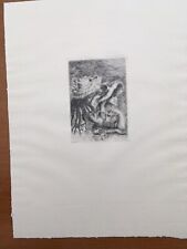 RENOIR, gravure, feuille