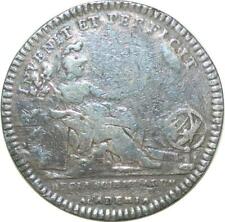 T9481 Jeton Louis XVI Academie