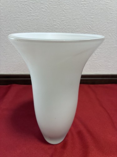 Vase verre blanc moderne - en,
