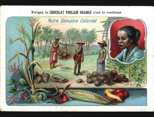 Image chromo chocolat poulain - chromo,