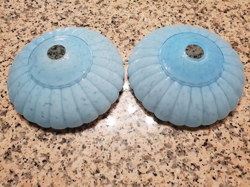 Paire globes opaline - opaline, tulipe