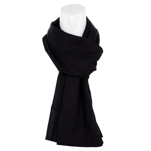 Chèche noire - (100%, coton)