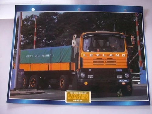 Carte fiche camion tracteur - carte,