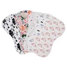 5 Pcs Bavoirs Bandana Bibs Des
