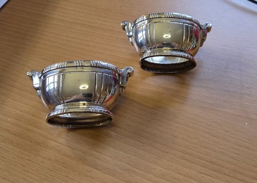 Paire salerons anciens - de,