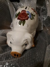 Grand cochon poterie vintage