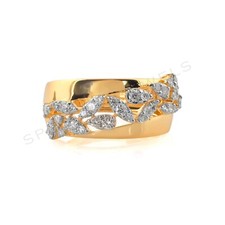 Bague En Diamant CVD Pave