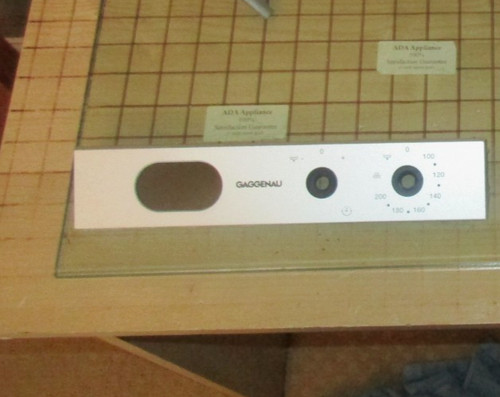Gaggenau steamer facia panel - gaggenau,