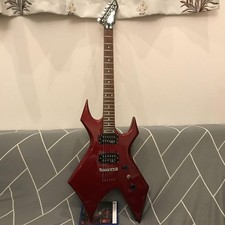 Guitare électrique BC Rich Warlock rouge d'occasion livraison depuis le Japon