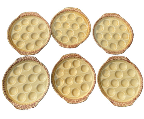 Ensemble assiettes à - de, 6