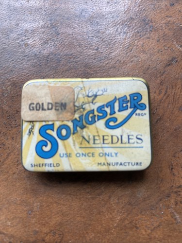 Boite aiguilles gramophone old - aiguilles,