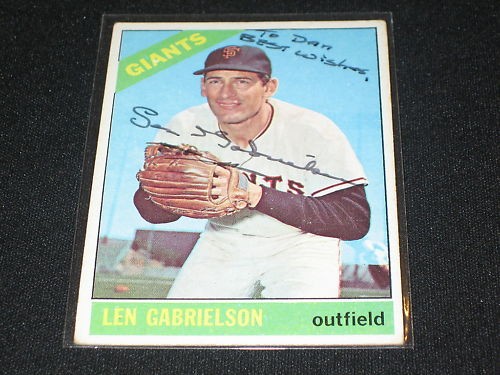 Len gavbielson signed - len,