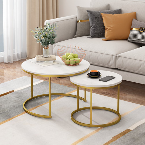 Nesting coffee table set - nesting,