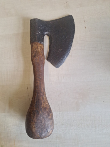 Outils ancien hache bucher - outils,