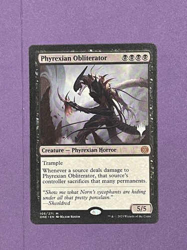 Phyrexian obliterator promo - obliterator,