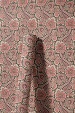Papier peint ornement textile - peint,