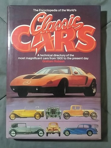 Classic cars hardcover book - cars,