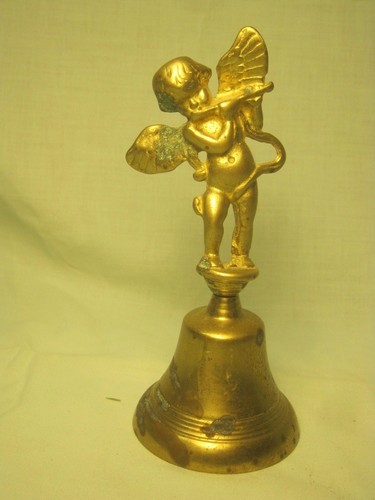 Vintage solid brass angle - vintage,