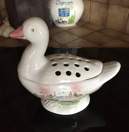Vase pique fleurs canard - pique,
