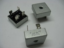 Lot x2: pont de diodes 35A 1000V MB3510 KBPC3510 sorties cosses fast on 6.35mm 