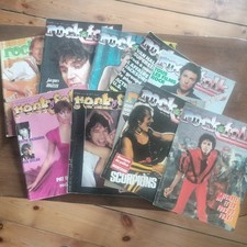 LOT 10 MAGAZINES  rock  & folk