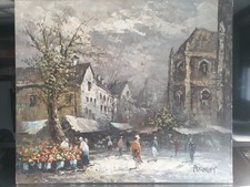 TABLEAU HUILE SUR TOILE