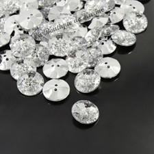 10 BOUTONS FANTAISIES STRASS
