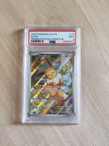 Carte pokemon evoli gradée - carte,