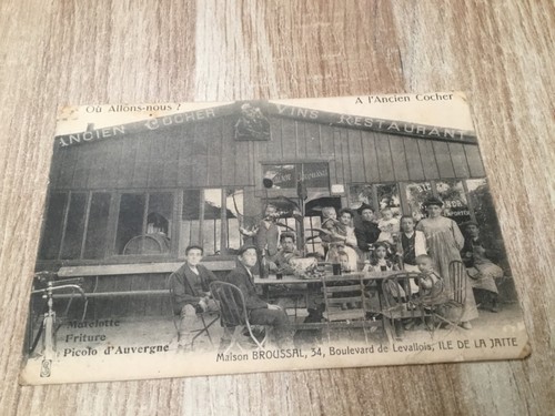 Cpa neuilly sur seine - , ile
