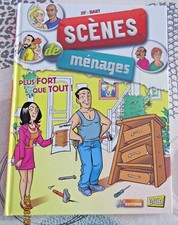 Livre BD Bande dessinée SCENES DE MENAGES 2012 "Plus fort que tout" TBE