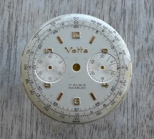 Original chronograph dial for - dial,