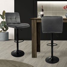 Lot de 2 tabourets de bar